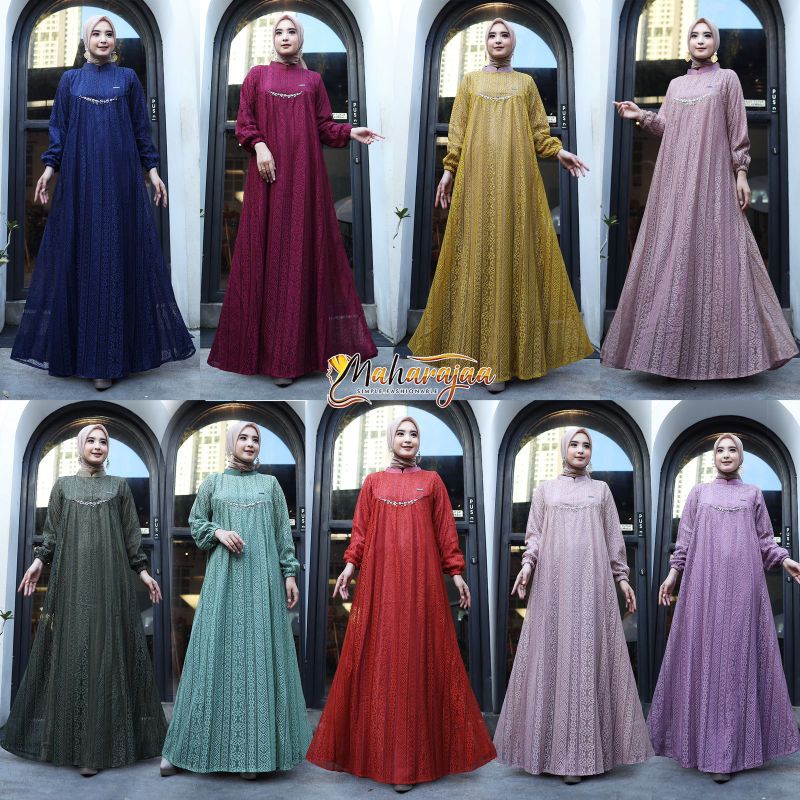 Dress Maharaja brokat