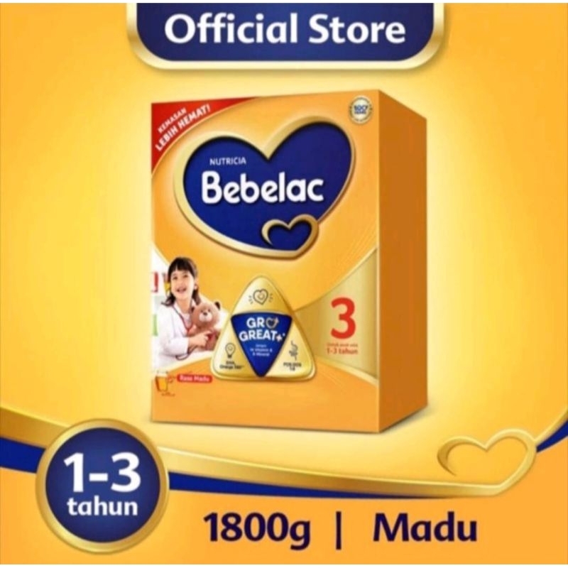 

BEBELAC 3 Madu 1800 gr