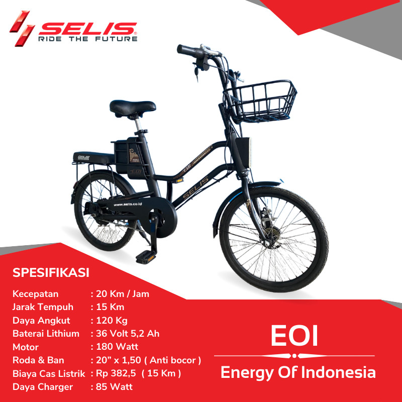 Sepeda Listrik type Selis EOI