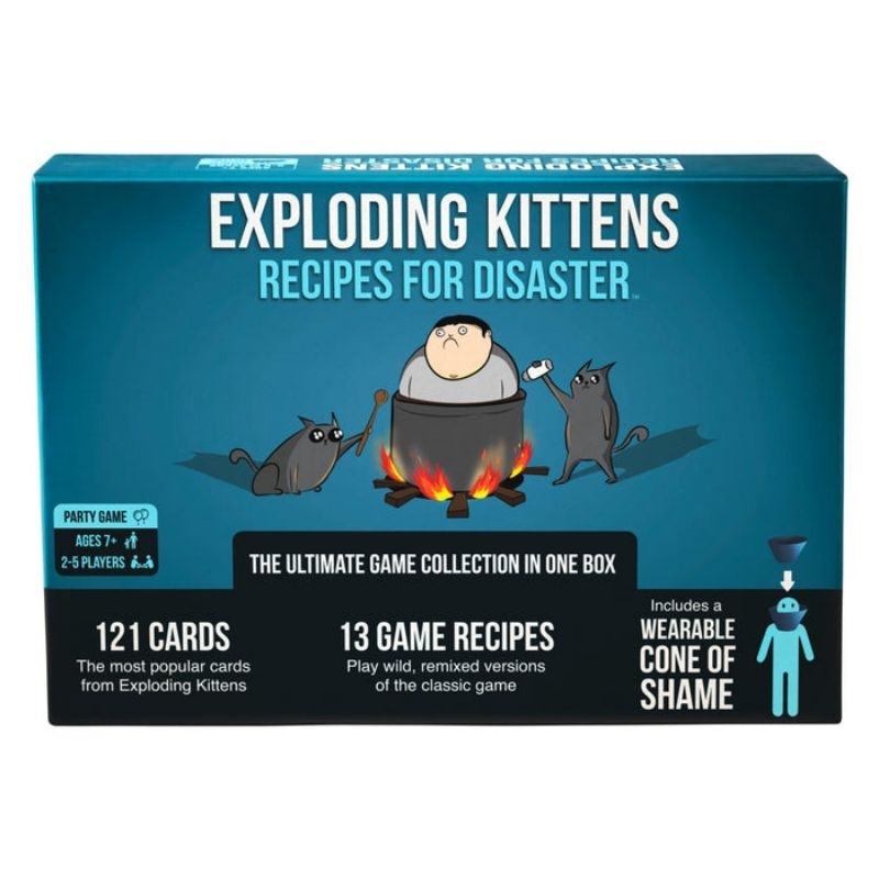 EXPLODING KITTENS RECIPES FOR DISASTER - CARDS GAME - BOARD GAME