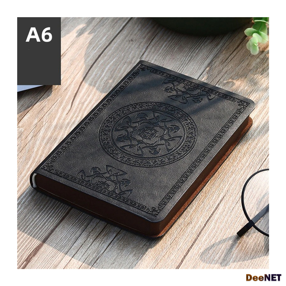 

Buku Catatan Jurnal Notebook Cover Vintage Pattern A6 - WH-1564