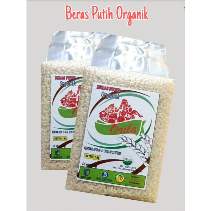

Beras Putih Organik Vacuum 1KG