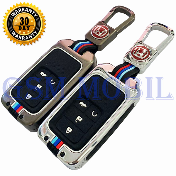 Casing Metal Elegant Kunci Remote Honda Civic 2016 4 Tombol