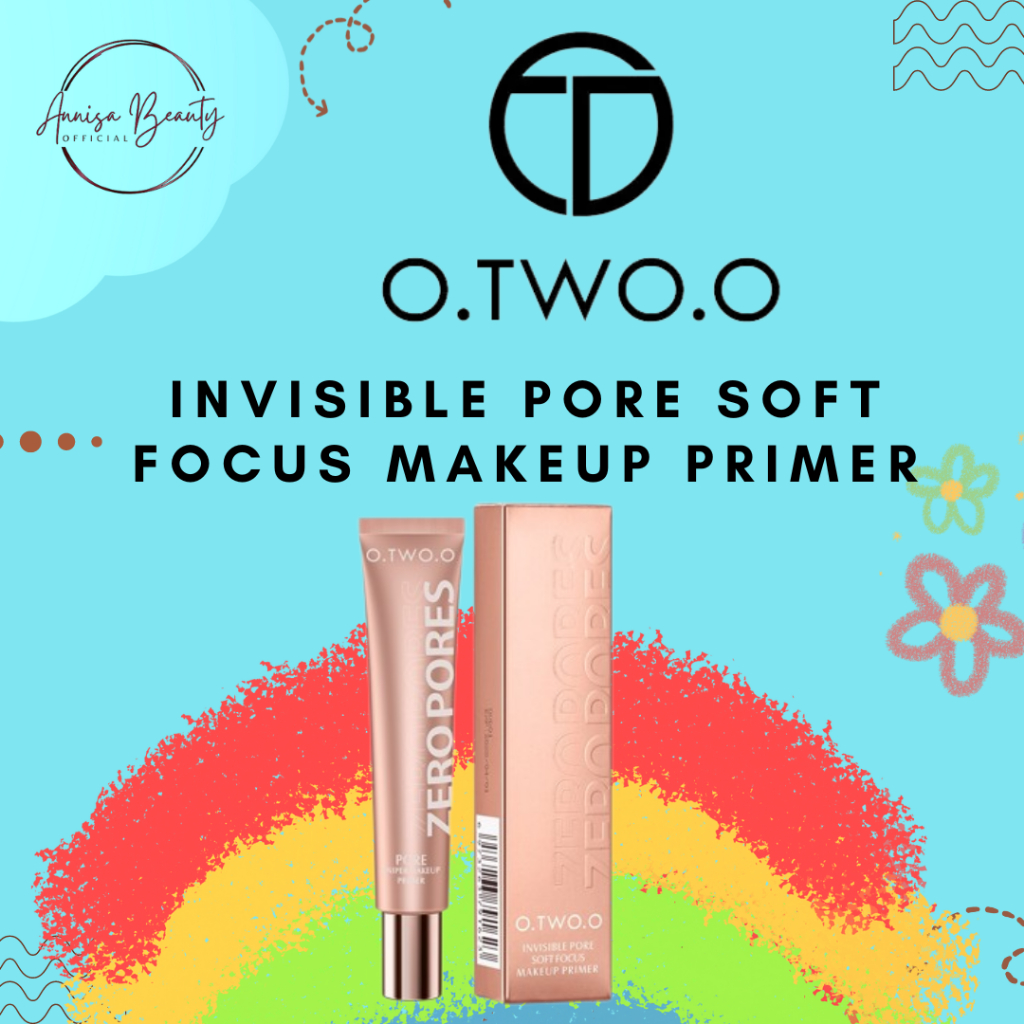 [BPOM] [100% ORI&amp;READY]O.TWO.O Makeup Base Cream Invisible Pore Soft Focus Makeup Primer/SC032