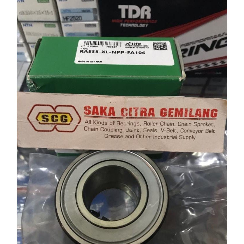 RADIAL INSERT BEARING RAE 35 NPP FA106 INA ORIGINAL RAE35NPPFA106