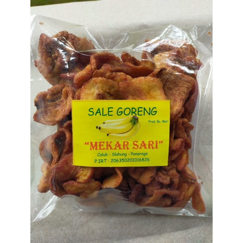 

Sale pisang kering manis keripik sale pisang asli Ponorogo MEKAR SARI