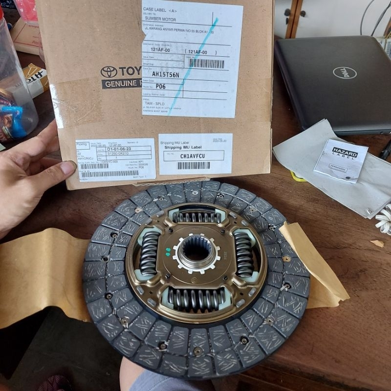 Plat Kopling Kampas Kopling Innova Diesel Hilux Fortuner Diesel Ori Toyota