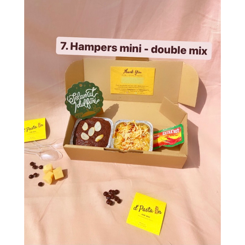 

Paket Hampers Lebaran (Hampers mini double Mix)
