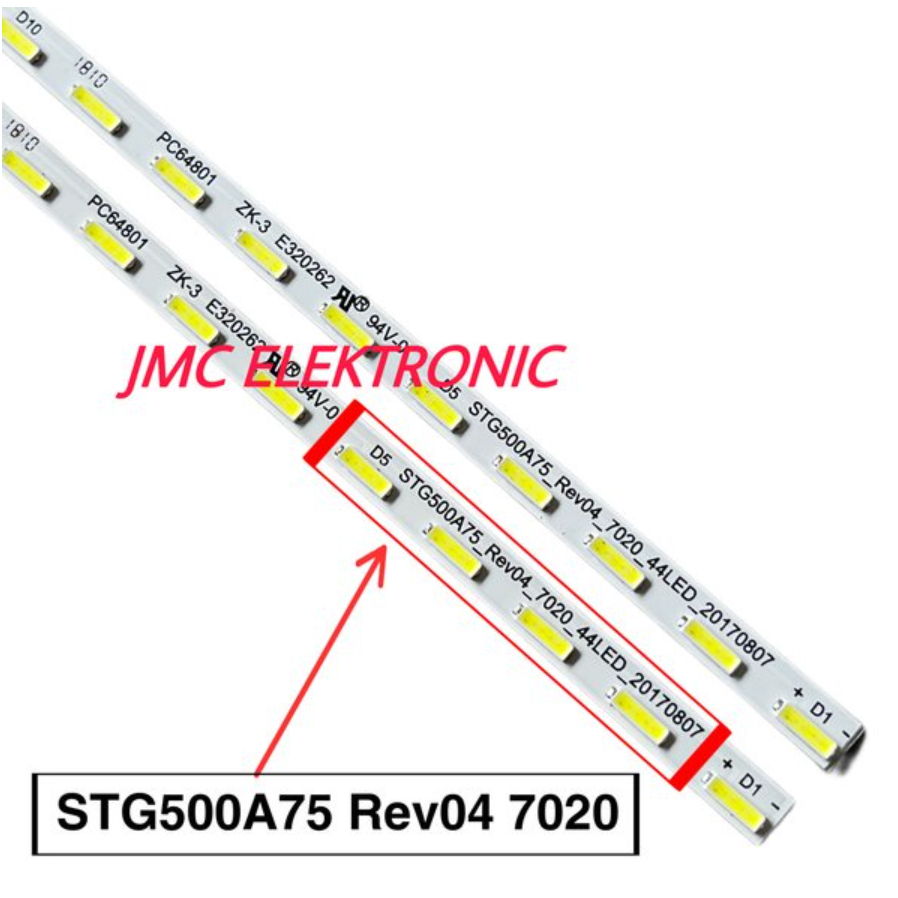 BACKLIGHT TV LED SHARP 50 INCH LC50SA5200X LC50SA5500X LC50UA6500X LC50UA6800X LC50LE580X LC-50SA5200X LC-50SA5500X LC-50UA6500X LC-50UA6800X LC-50LE580X 50SA5200X 50SA5500X 50UA6500X 50UA6800X 50LE580X