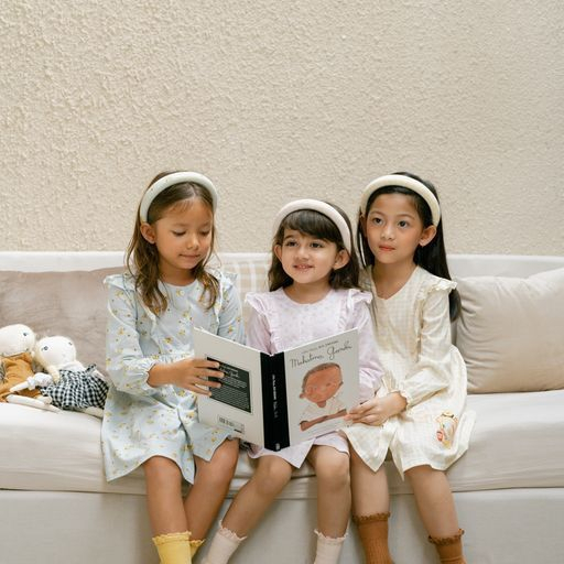 BOHOPANNA X OT EDWINA DRESS / DRESS ANAK PEREMPUAN
