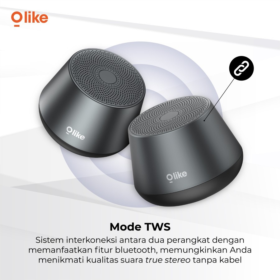 Olike OBS-600 Speaker Bluetooth 5.3 Audio ORB Wireless Portable TWS