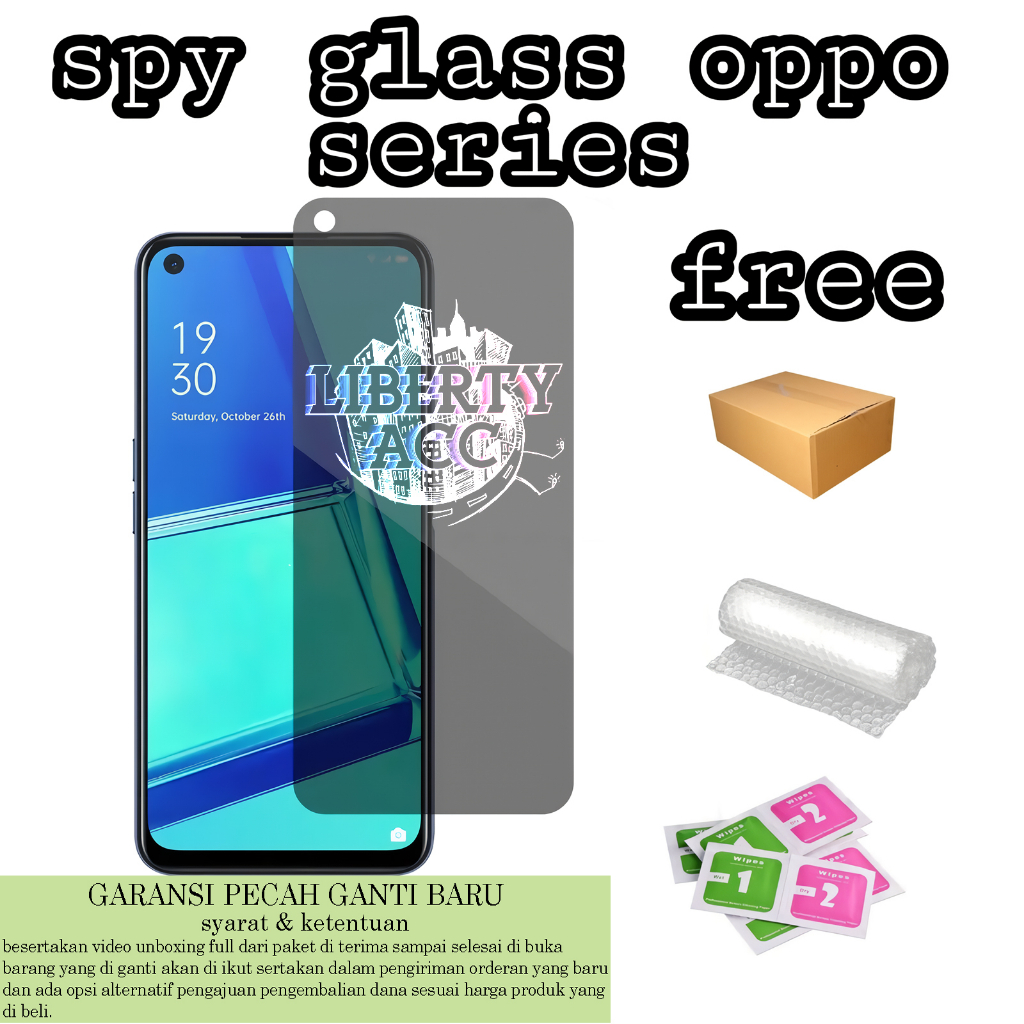 tempered glass anti spy full cover oppo f5/f5 youth/f7/f9/f9 pro/f11/f11 pro/f15/r15 2018/r15 pro 2018/r17 2018/rx17 2018/k3