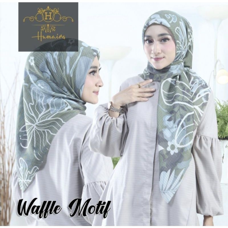 HIJAB SEGI EMPAT WAFEL HUMAIRA