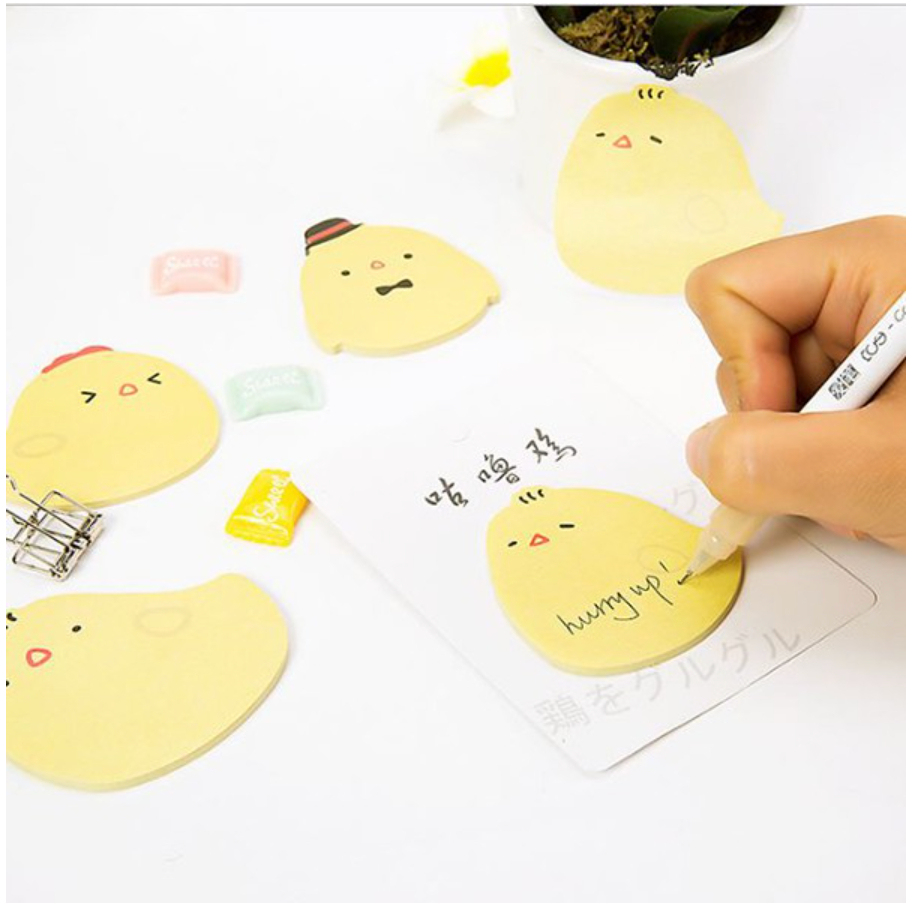 【GOGOMART】Sticky Notes Kertas Memo Memopad - Ayam Chicken