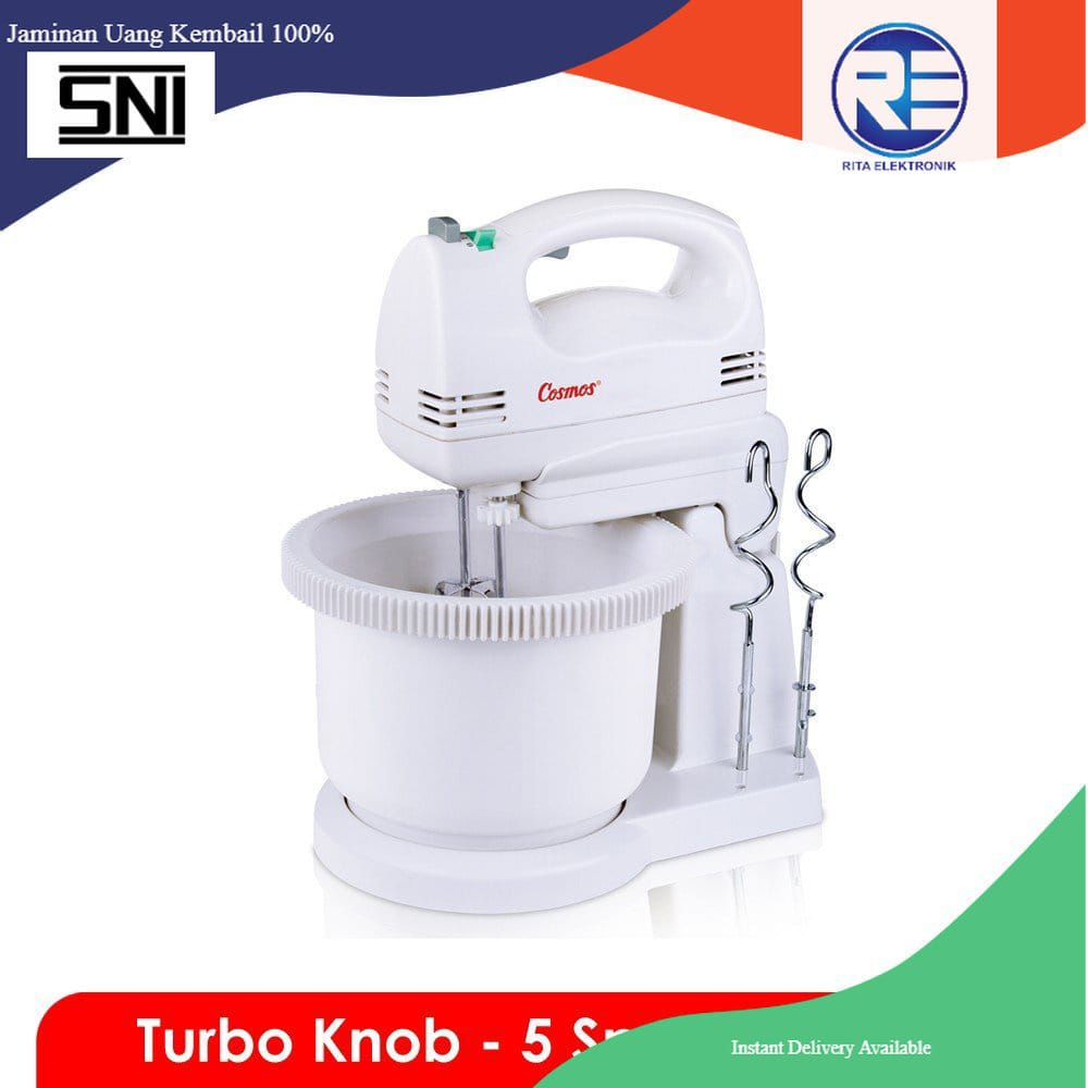 Mixer Berdiri COSMOS / Mixer Lengkap COSMOS / Mixer Pake Mangkuk COSMOS / Stand Mixer COSMOS