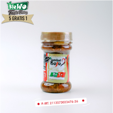 

Sambal Bawang Pete Kemasan Botol Hitz. 5 Gratis 1