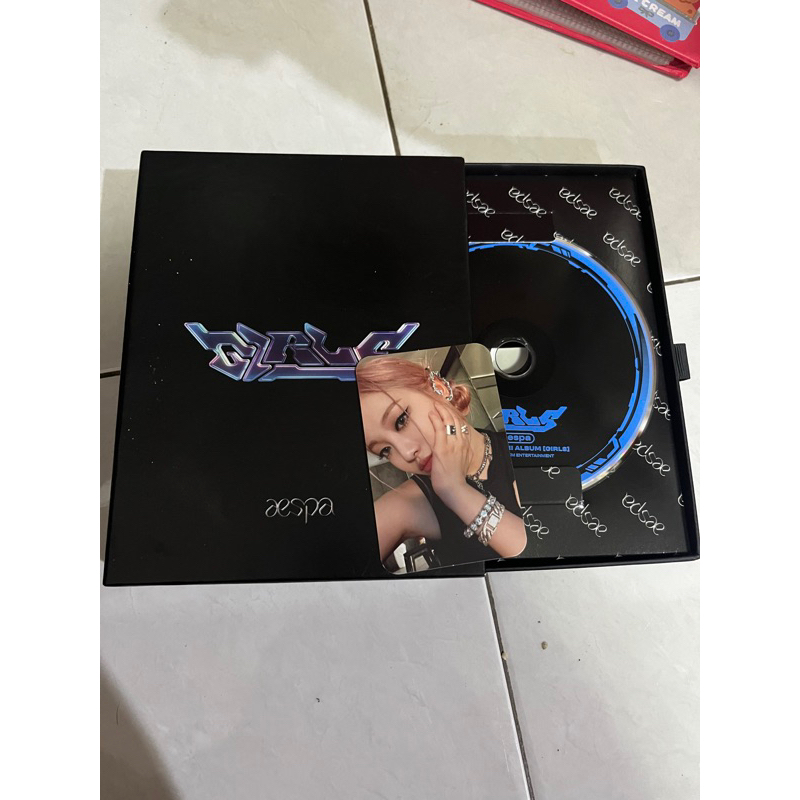 BOOKED deluxe box aespa ningning notebook unsealed