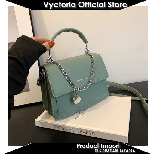 (COD) Vyctoria VOS2356 Tas Handbag Selempang Import Wanita Promo CR7563 JTF2356 7563 2356