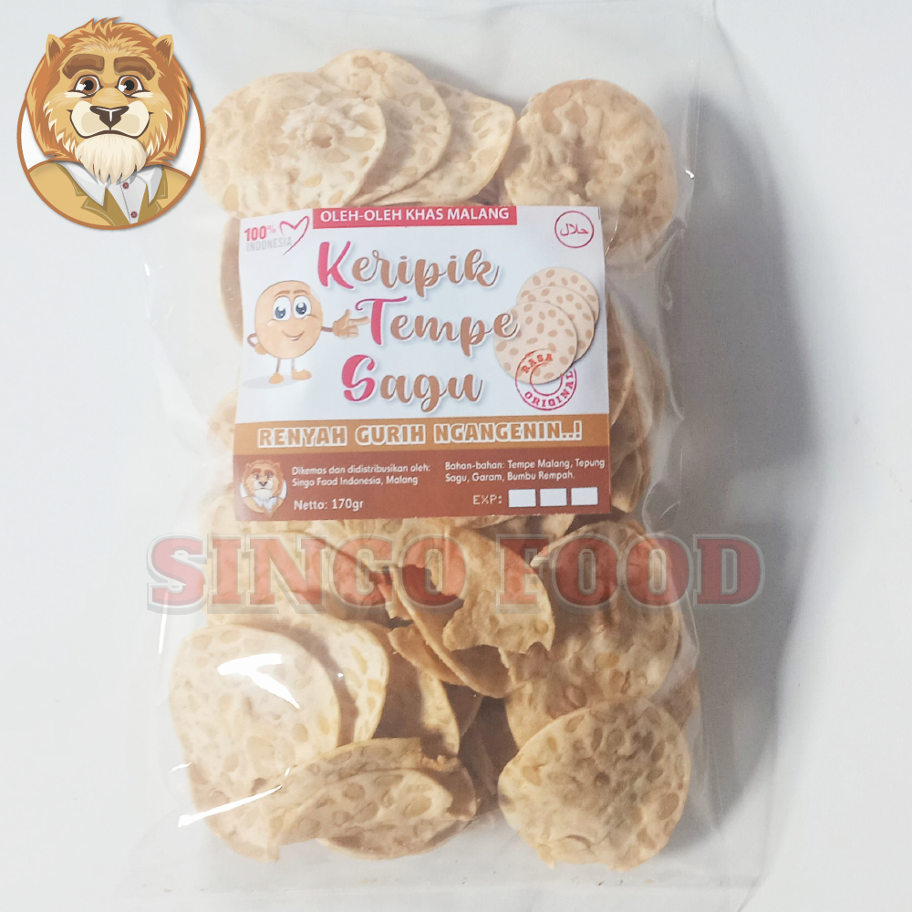 

Keripik Tempe Sagu Cemilan Khas Malang KTS 170 gr