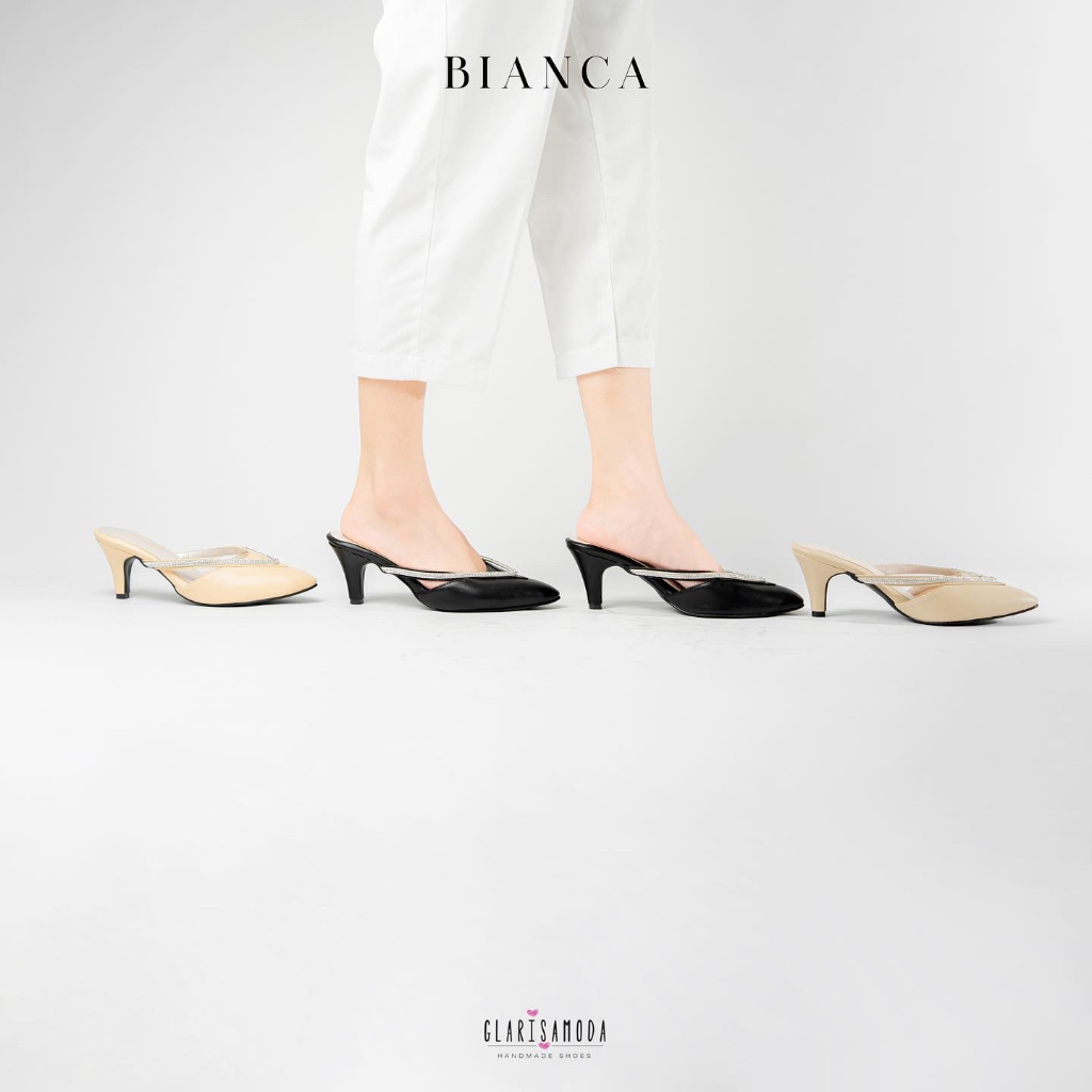 GLARISAMODA Bianca heels 5cm / heels wanita / heels lebaran