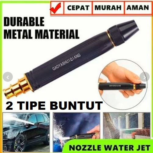 Nozzle Spray Semprotan Air kuningan new upgrade hose gun sprayer steam kepala selang