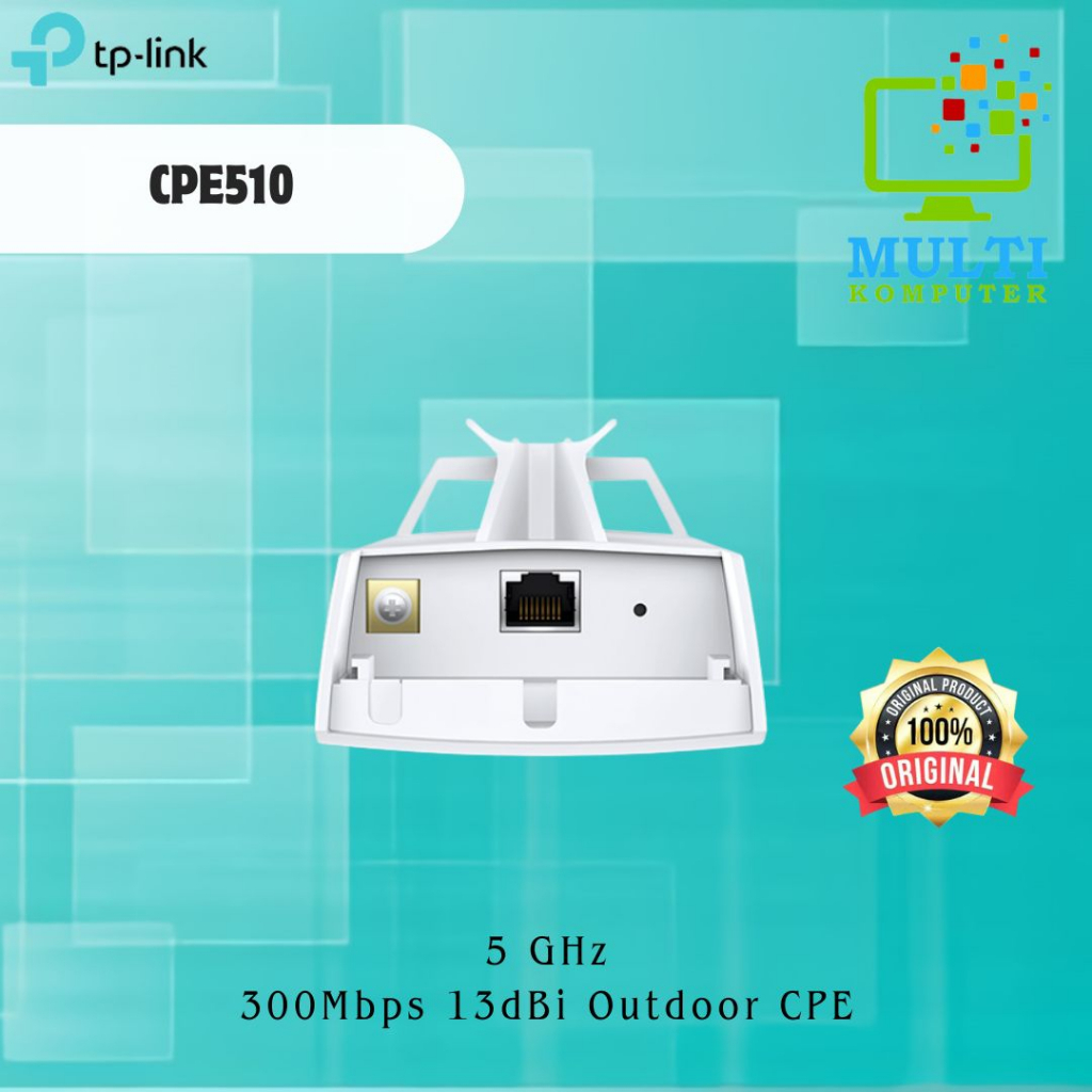 TPLink CPE220 2.4GHz 300Mbps 12dBi Outdoor CPE