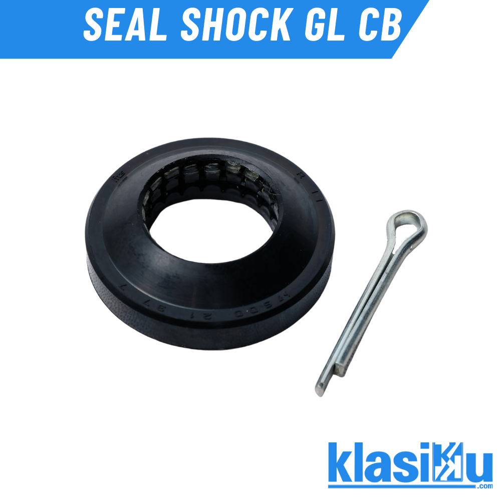 Seal Sil Abu Seal tutup Shock  dan Pengancing Shock Depan Honda Gl100 Cb100 Baru Stok Lama