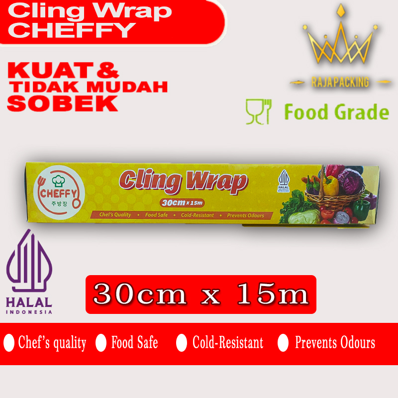 Plastik Cling | PLASTIC WRAP 30 Cm x 15 M | PLASTIK MAKANAN | FOOD WRAPPING | Plastik Wrapping | Wrapping film
