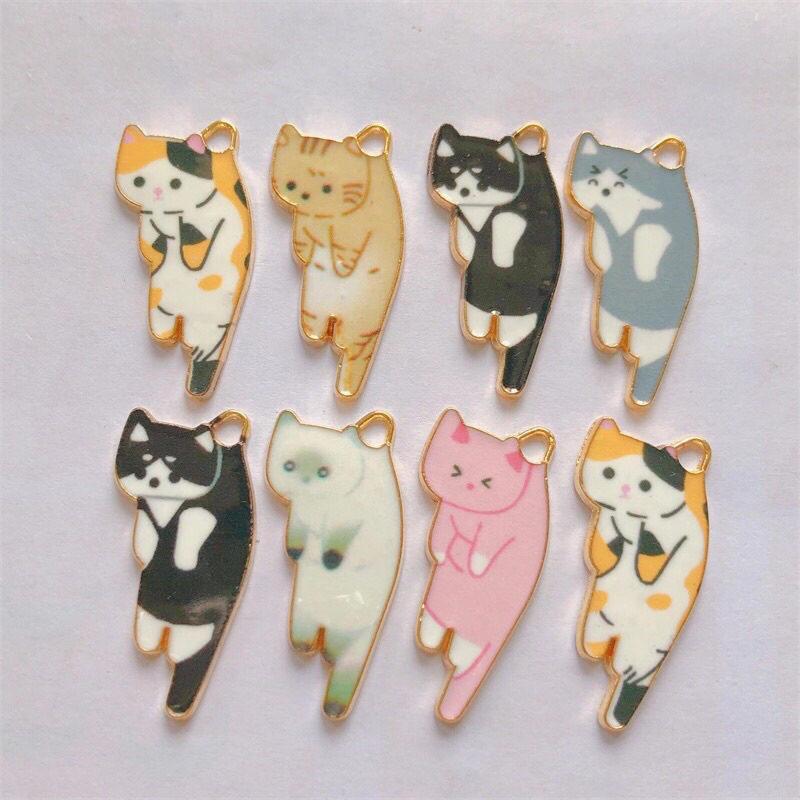 Charm Enamel Epoxy Kucing (1pcs)