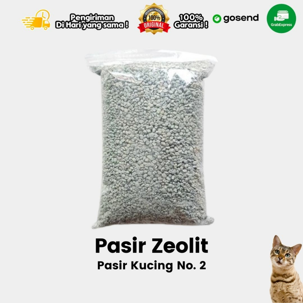 Pasir Kucing Zeolite 1Kg