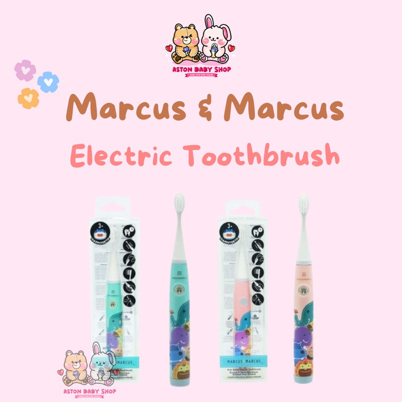 Marcus &amp; Marcus Kids Electric Toothbrush Sikat Gigi Elektrik Anak