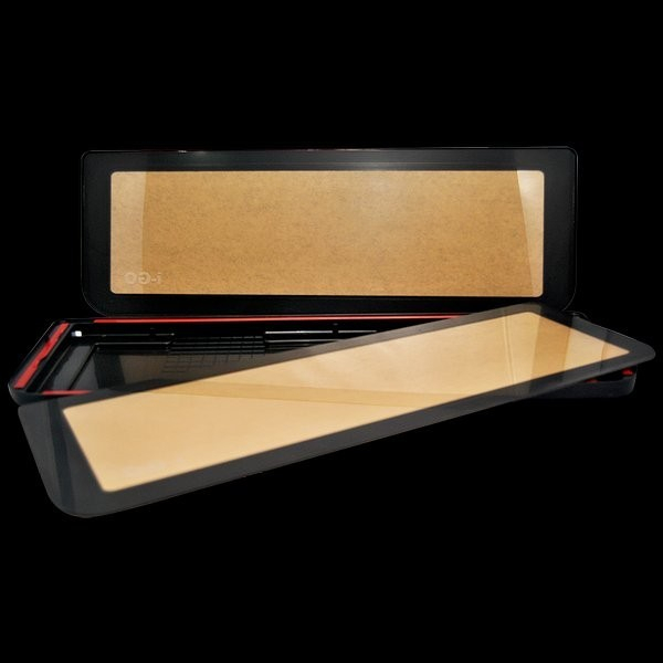 Dudukan Plat Nomor Mika Mobil Cover Tatakan Mica Akrilik Dudukan Acrylic 2PC Non LED Cover Plat Nomor Mobil