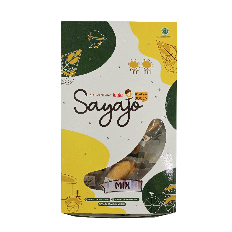 

SayaJo Jogja Banana Mix isi 8 pcs 200 gr