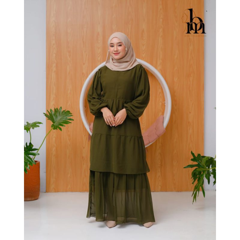 Gamis Ceruty Gamis Lebaran / Gamis Renda Malaysia