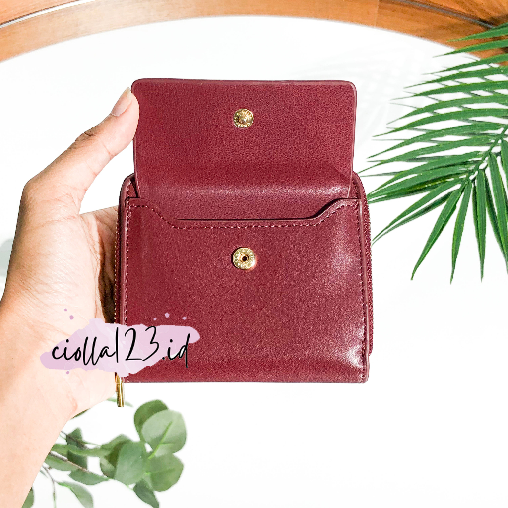 DOMPET WANITA CK BLUSH SHORT WALLET