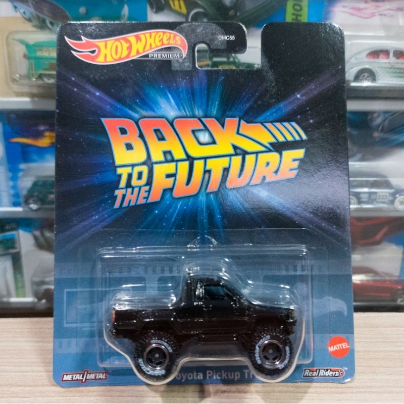 HOT WHEELS 1987 TOYOTA PICKUP TRUCK - BACK TO THE FUTURE - PREMIUM