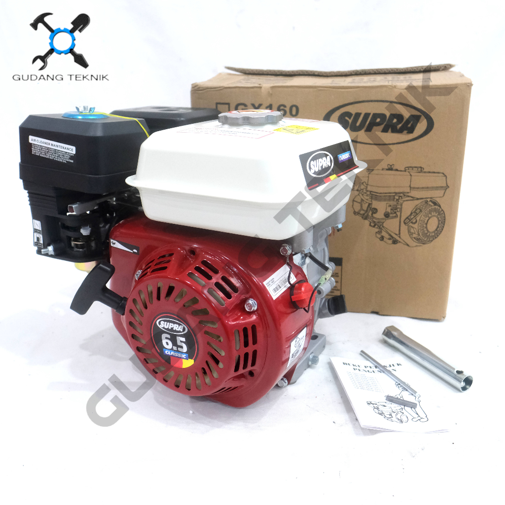 Engine ECOLITE SUPRA TE160 TE200 5.5HP 6.5Hp / Mesin Penggerak GX160 GX200 5,5 6,5 Hp - Gasoline Bensin Engine ECOLITE SIPRA