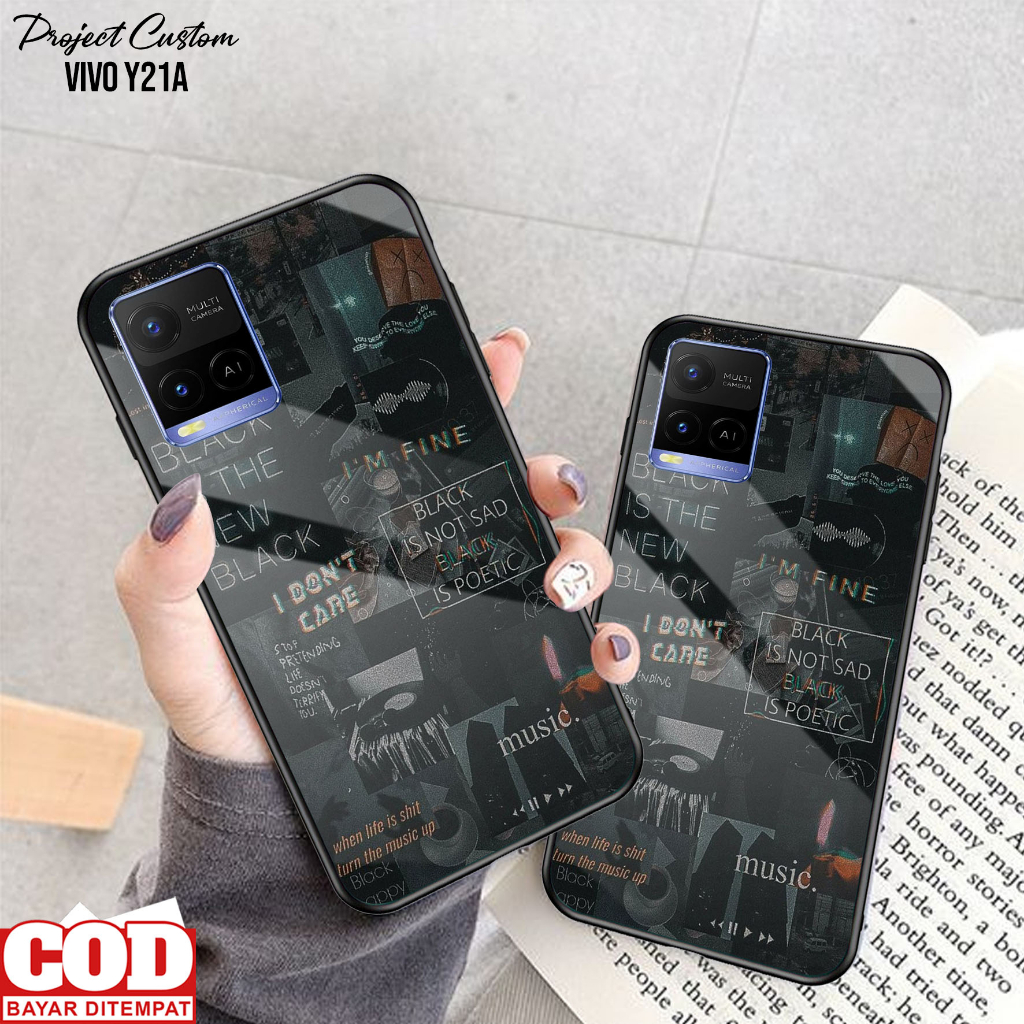 Case VIVO Y21A - Casing Hp VIVO Y21A Terbaru [ AESTH-01 ] Silikon Hp VIVO Y21A - Softcase Hp VIVO Y2