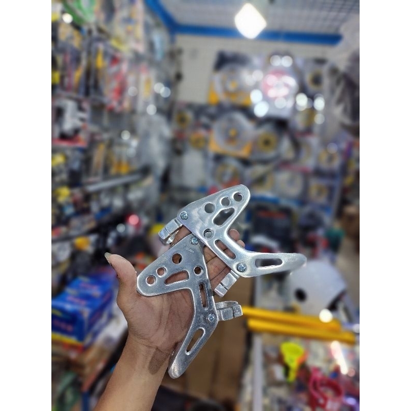 Bracket Breket lampu kupingan lampu dudukan lampu rx king oval pnp shock byson dan ninja as 33