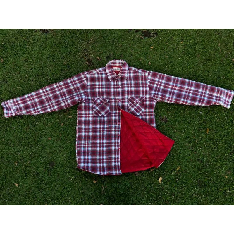 flanel jaket wol veterano