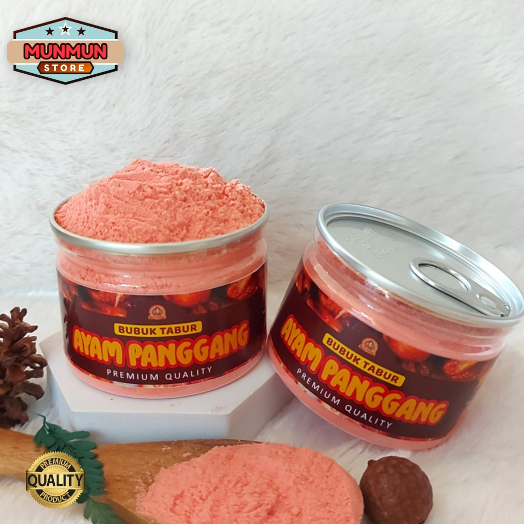 

Pet Can Bumbu Tabur Ayam Panggang Bubuk Tabur Snack Keripik Kentang Kualitas Premium