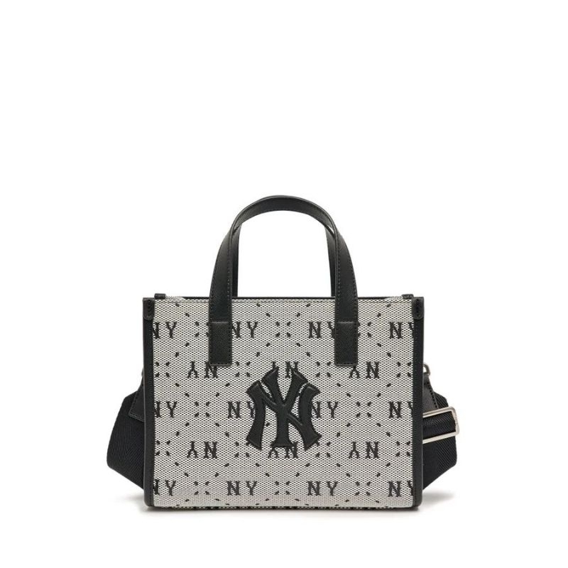 12.12 SALE | MIb BIG DIA MONOGRAM JACQUARD SMALL TOTE BAG