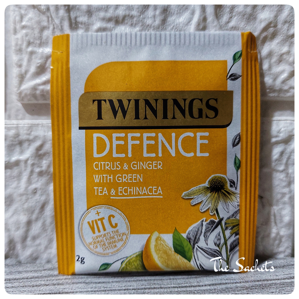 

Twinings Superblends Defence Citrus & Ginger with Green Tea & Echinacea Sachet