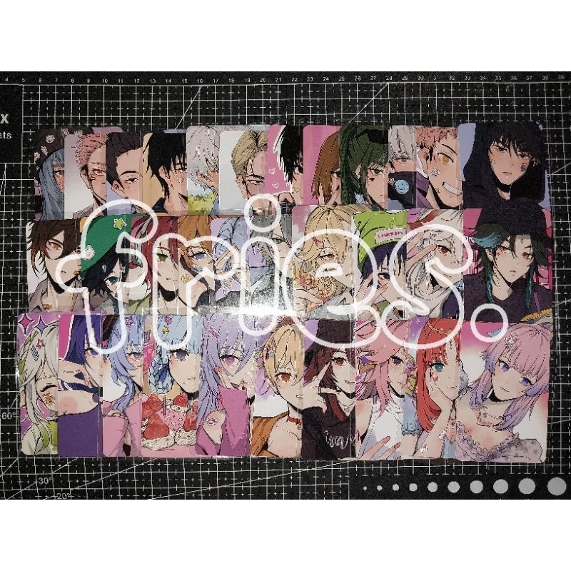 GENSHIN IMPACT - JUJUTSU KAISEN ♡ AYAKA KOKOMI GANYU NILOU YOIMIYA YAEMIKO AYATO CHILDE HEIZOU HAITH