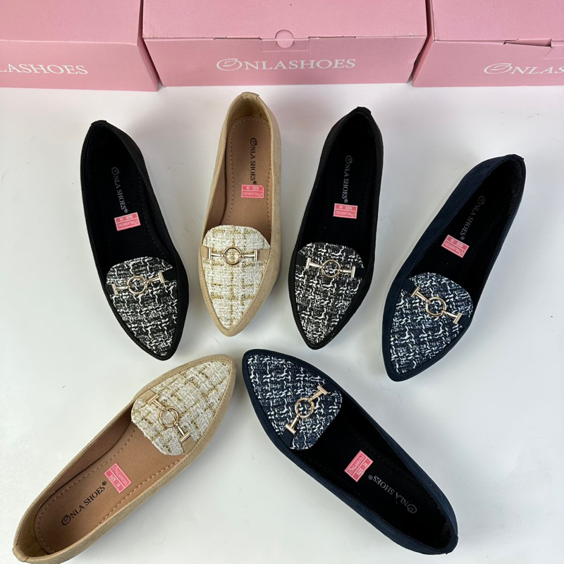 Onlashoes - Flat Shoes Bella Sepatu Flat Wanita