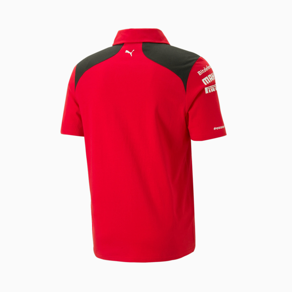 KAOS POLO SHIRT FERRARI RACING TEAM F1 2023 GIALLO KAOS POLO PRIA PREMIUM GRADE ORIGINAL POLOSHIRT