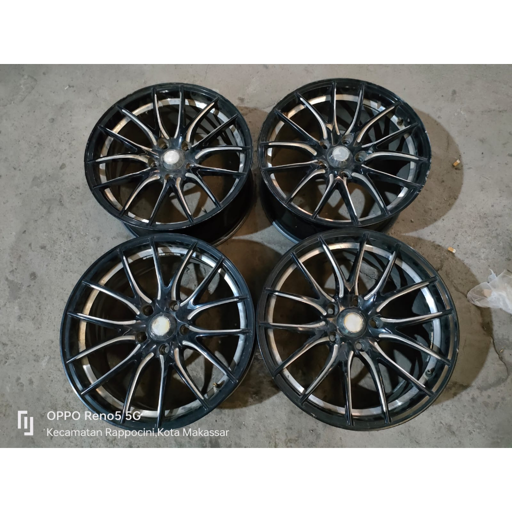 Velg Mobil Bekas Ring 17 JF R17 Lebar 7,5 Lubang 5 Offset 38