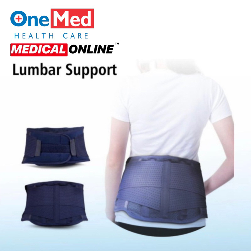 LUMBAR SUPPORT ONEMED KORSET TULANG BELAKANG NYERI PINGGANG MEDICAL ONLINE MEDICALONLINE