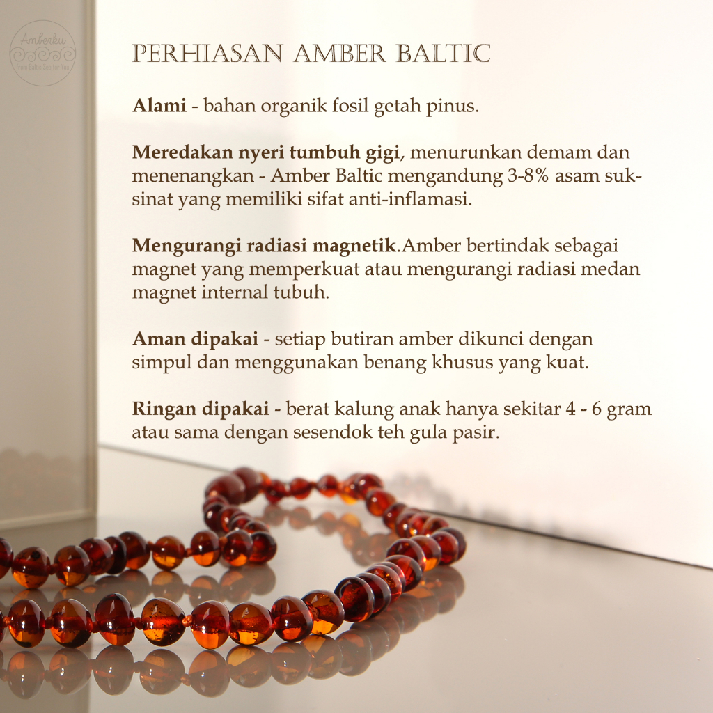 AMBERKU Kalung Amber Balita K123N