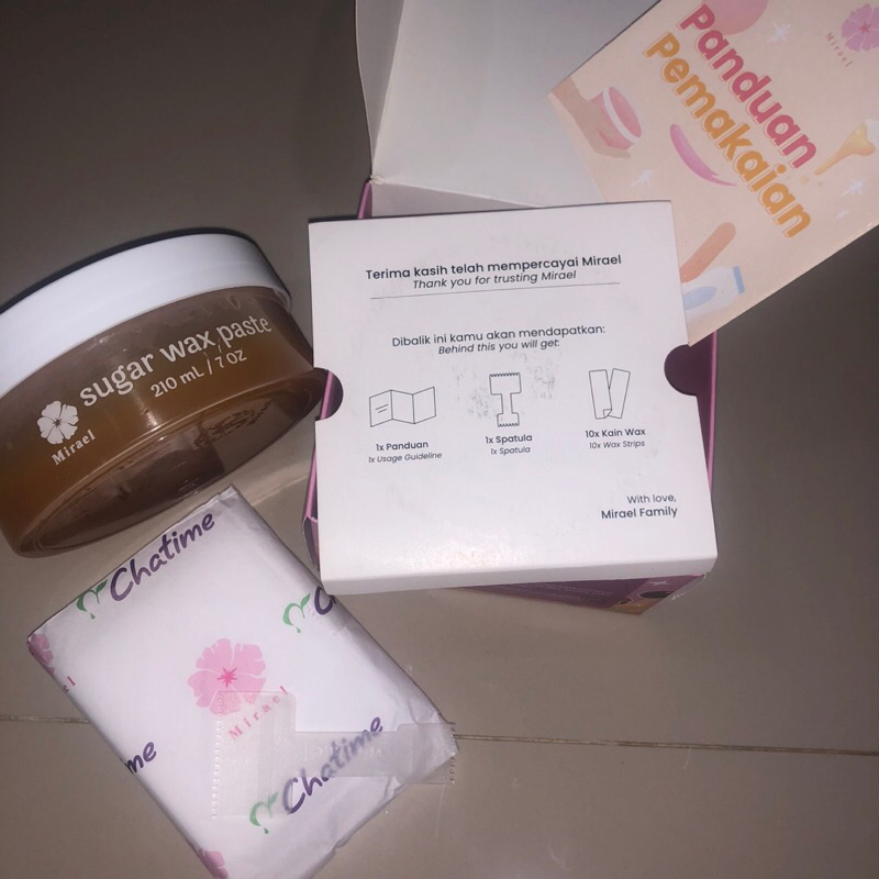 [preloved] Mirael x Chatime sugar wax brown sugar milk tea.